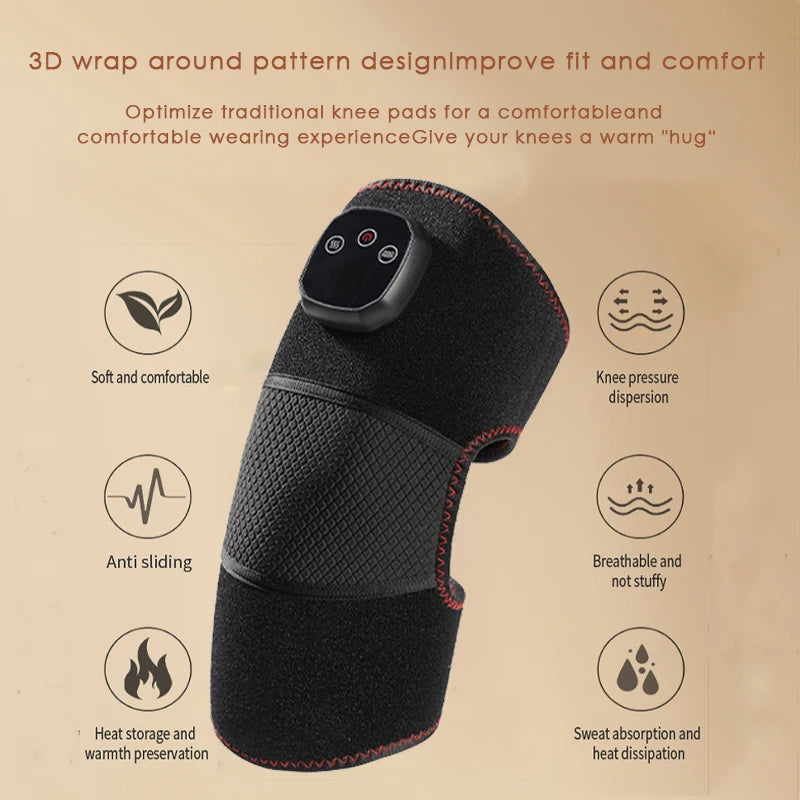 CoreFit Heated Knee Massager – Targeted Relief for Active Lifestyles